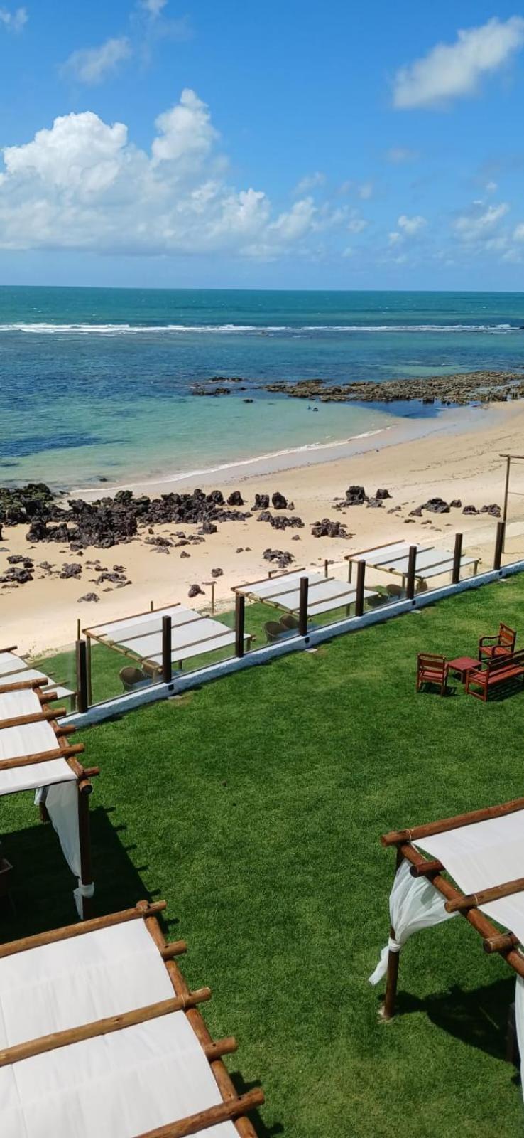 Praia Das Tartarugas Tabatinga  Ngoại thất bức ảnh