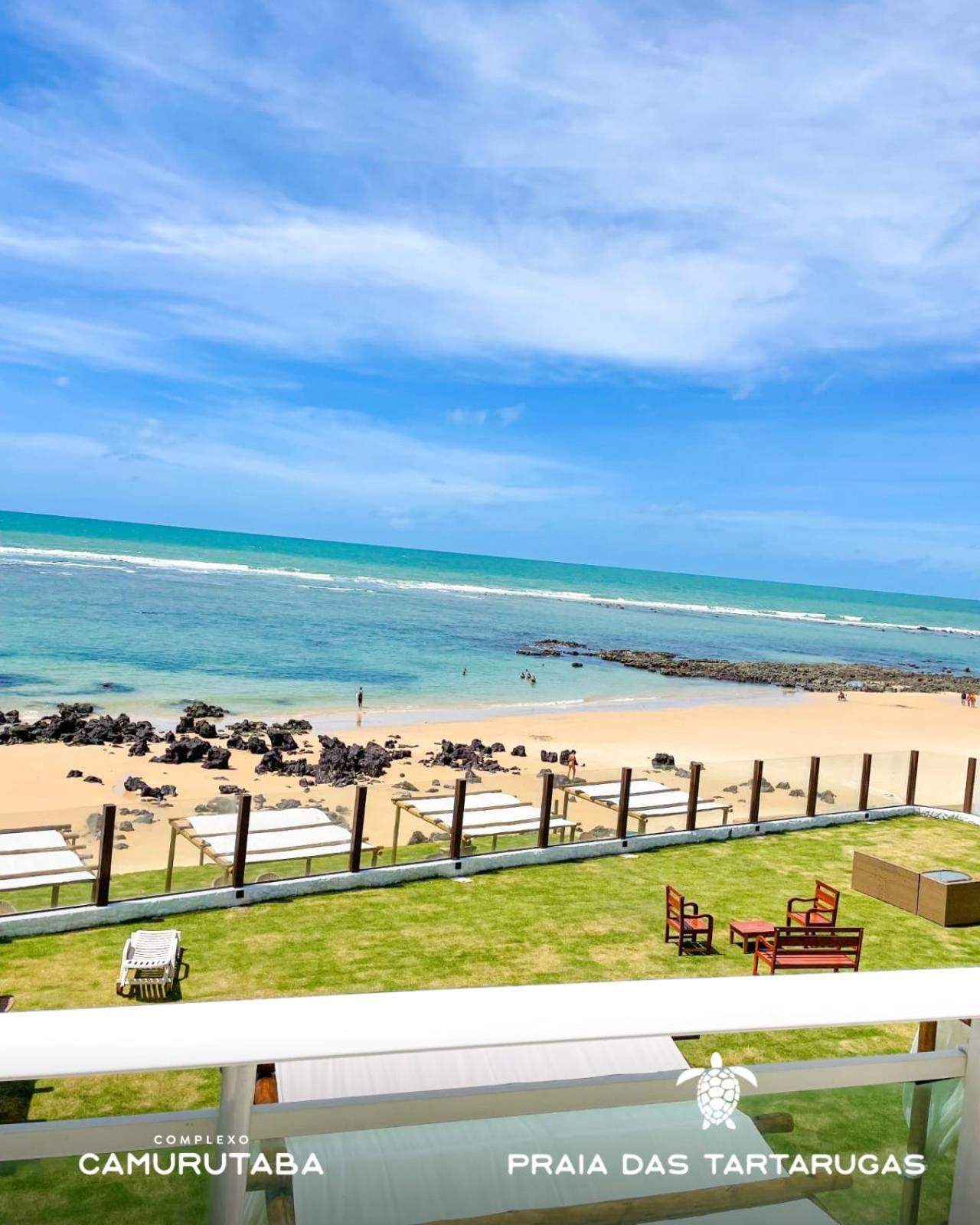 Praia Das Tartarugas Tabatinga  Ngoại thất bức ảnh