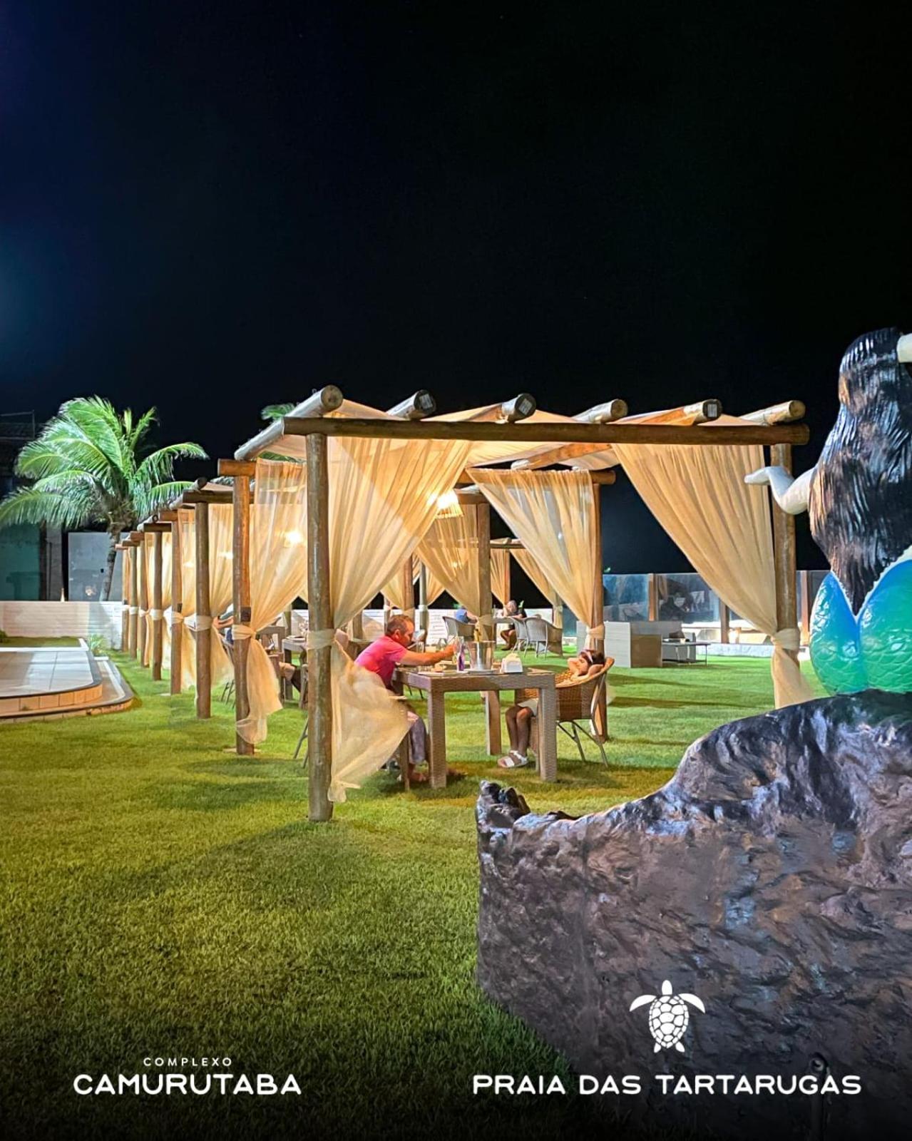 Praia Das Tartarugas Tabatinga  Ngoại thất bức ảnh